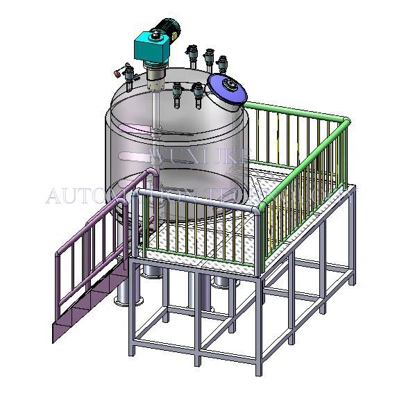 Customized High Shear Mixing Tank,storage Tank,High Quality Stainless Steel Mixing Tank,