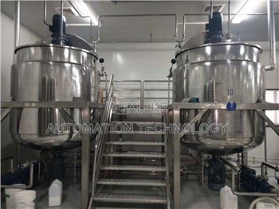 Spremnik za miješanje od nehranjivog čelika,tečni gel Mikser Cool Heat Jakna Spremnik za miješanje,miješanje Spremnik